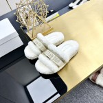 Dior Autumn/Winter New Wool Slippers