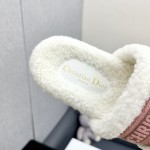 Dior Autumn/Winter New Wool Slippers