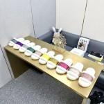 Dior Autumn/Winter New Wool Slippers