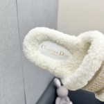 Dior Autumn/Winter New Wool Slippers