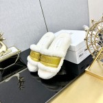 Dior Autumn/Winter New Wool Slippers
