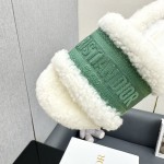 Dior Autumn/Winter New Wool Slippers