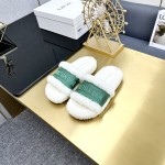 Dior Autumn/Winter New Wool Slippers