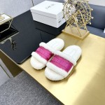 Dior Autumn/Winter New Wool Slippers