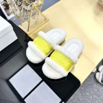 Dior Autumn/Winter New Wool Slippers