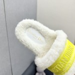 Dior Autumn/Winter New Wool Slippers
