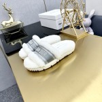 Dior Autumn/Winter New Wool Slippers