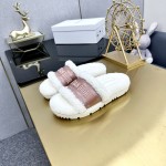 Dior Autumn/Winter New Wool Slippers