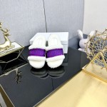 Dior Autumn/Winter New Wool Slippers