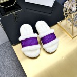 Dior Autumn/Winter New Wool Slippers