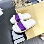 Dior Autumn/Winter New Wool Slippers