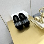 Dior Autumn/Winter New Wool Slippers
