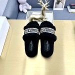Dior Autumn/Winter New Wool Slippers