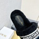 Dior Autumn/Winter New Wool Slippers