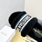 Dior Autumn/Winter New Wool Slippers