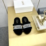Dior Autumn/Winter New Wool Slippers