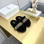 Dior Autumn/Winter New Wool Slippers