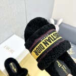 Dior Autumn/Winter New Wool Slippers