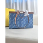 FENDI Peekaboo X-Tote handbag embroidered Tote model number: 1819