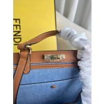 FENDI Peekaboo X-Tote handbag embroidered Tote model number: 1819