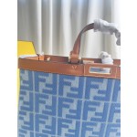 FENDI Peekaboo X-Tote handbag embroidered Tote model number: 1819