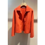 Hermes cashmere coat (consult customer service to confirm the size before placing an order for a customized version)