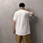 Burberry's New Logo Personality Pattern Collar Cotton Polo Shirt