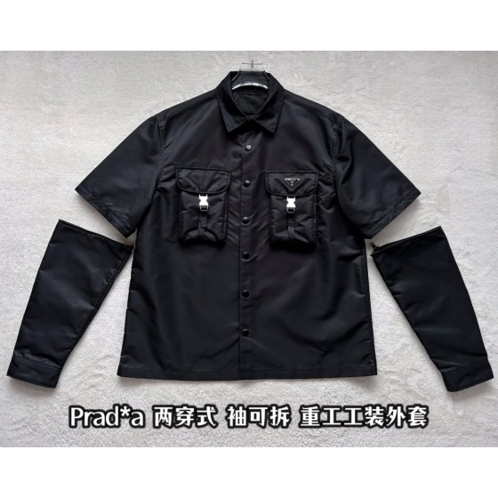 Prada Functional Light Waterproof Windproof Outdoor Jacket Coat New Series