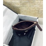 CHANEL imported ball patterned cowhide and sheepskin zippered change bag 82365