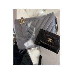 CHANEL Classic Wandering Bag Series Fetal Cowhide Colored Card Bag wallet 84386