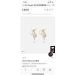 Dior earrings