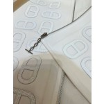 Hermes cashmere coat in black, white, and coffee (consult customer service to confirm the size before placing a custom order)