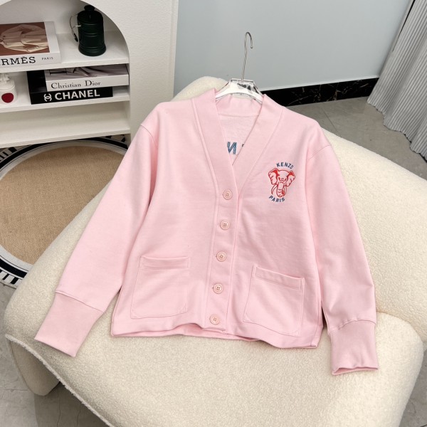 Kenzo 2023FW New Women's Academy Style Cardigan Coat