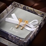 Dior stud earrings