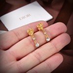 Dior stud earrings