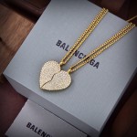 Balenciaga Love Diamond 2-in-1 Necklace
