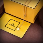 FENDI logo necklace