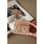 𝐂𝐇𝐀𝐍𝐄𝐋 Cf Classic Small Ball Pattern Zero Wallet Small Card Bag Back Small Insert Pocket Style