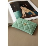 𝐂𝐇𝐀𝐍𝐄𝐋 Classic One Piece Small Card Bag HAAS Cowhide Ball Pattern