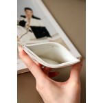 𝐂𝐇𝐀𝐍𝐄𝐋 Classic One Piece Small Card Bag HAAS Cowhide Ball Pattern