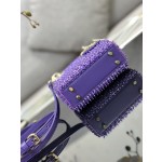 Dior Lady Mini Embroidery Colorful Bead Diamond Model: S0856
