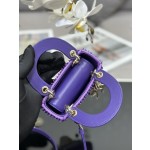 Dior Lady Mini Embroidery Colorful Bead Diamond Model: S0856