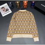MIU MIU contrasting letter logo V-neck cardigan