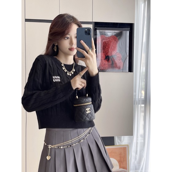 MIU MIU Crew Neck Top