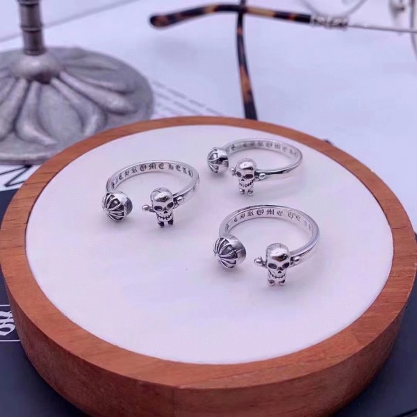 Croix Classic Retro Skull Head Ring