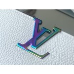 𝐋𝐎𝐔𝐈𝐒𝐕𝐔𝐈𝐓𝐓𝐎𝐍 M22054 White Colorful Gold Buckle Small Capsines BB Handbag