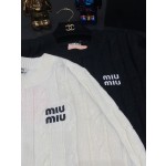 MIU MIU Crew Neck Top