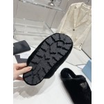 Prada Autumn/Winter Plush Slippers Collection