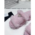 Prada Autumn/Winter Plush Slippers Collection