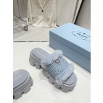 Prada Autumn/Winter Plush Slippers Collection